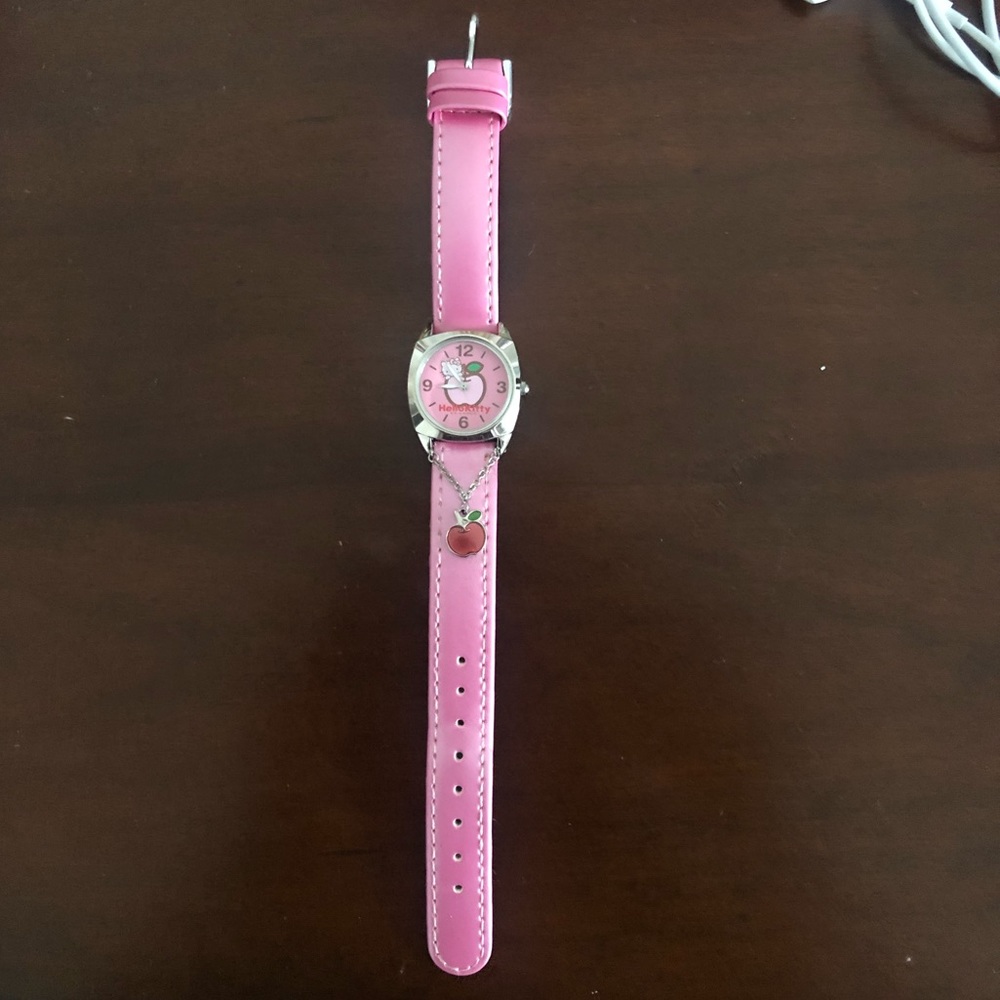 Pink hello kitty watch